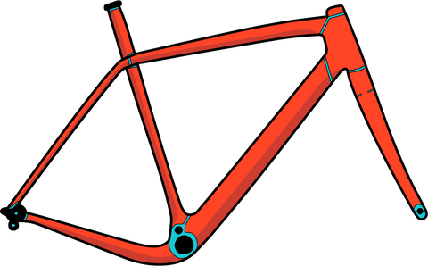 RideWrap Tailored Protection – Gravel & Road Frame Kit